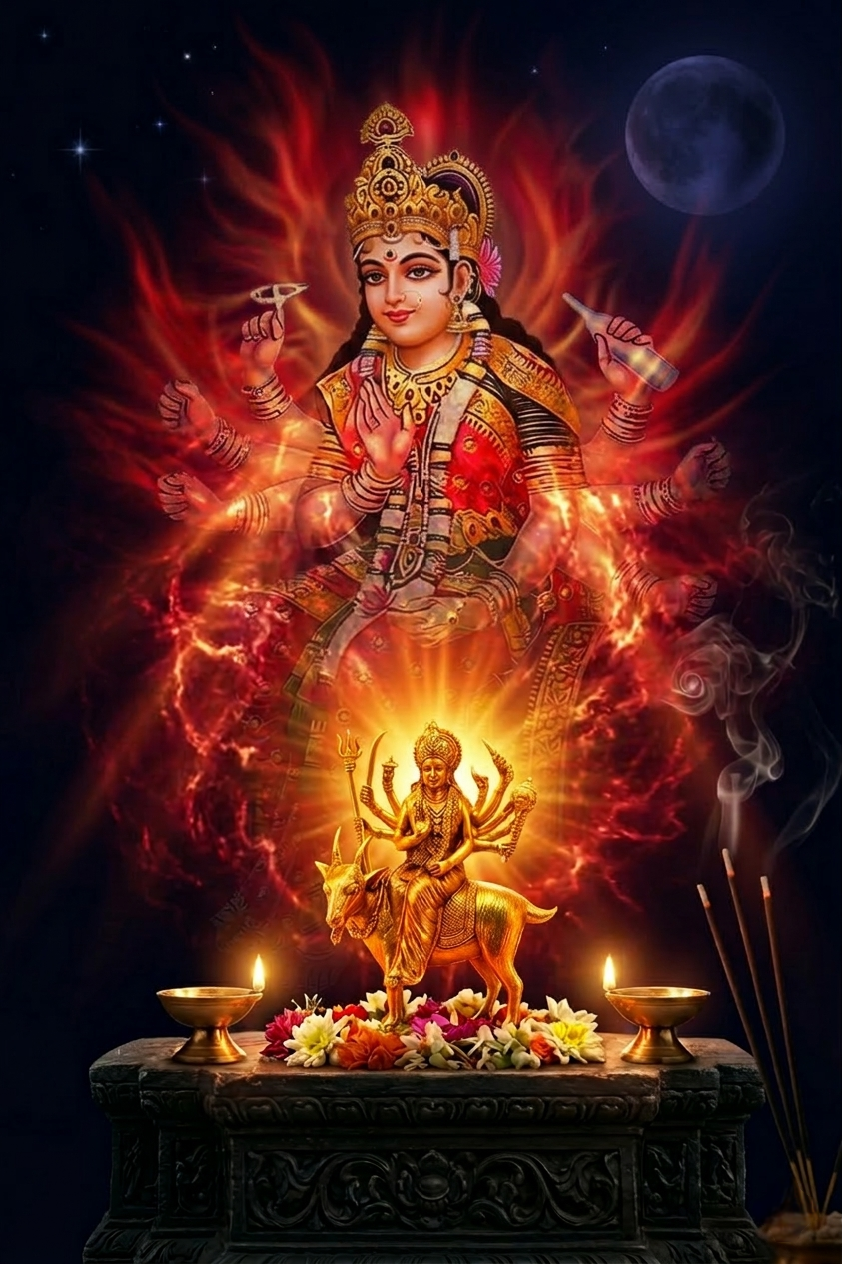 Meldi maa murti (10 cm)