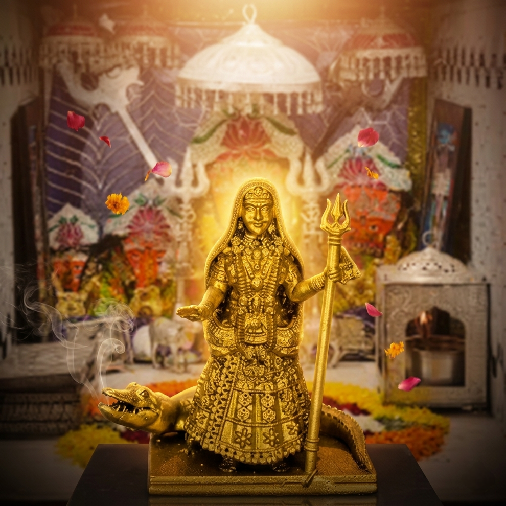 Khodiyar maa murti (10 cm)