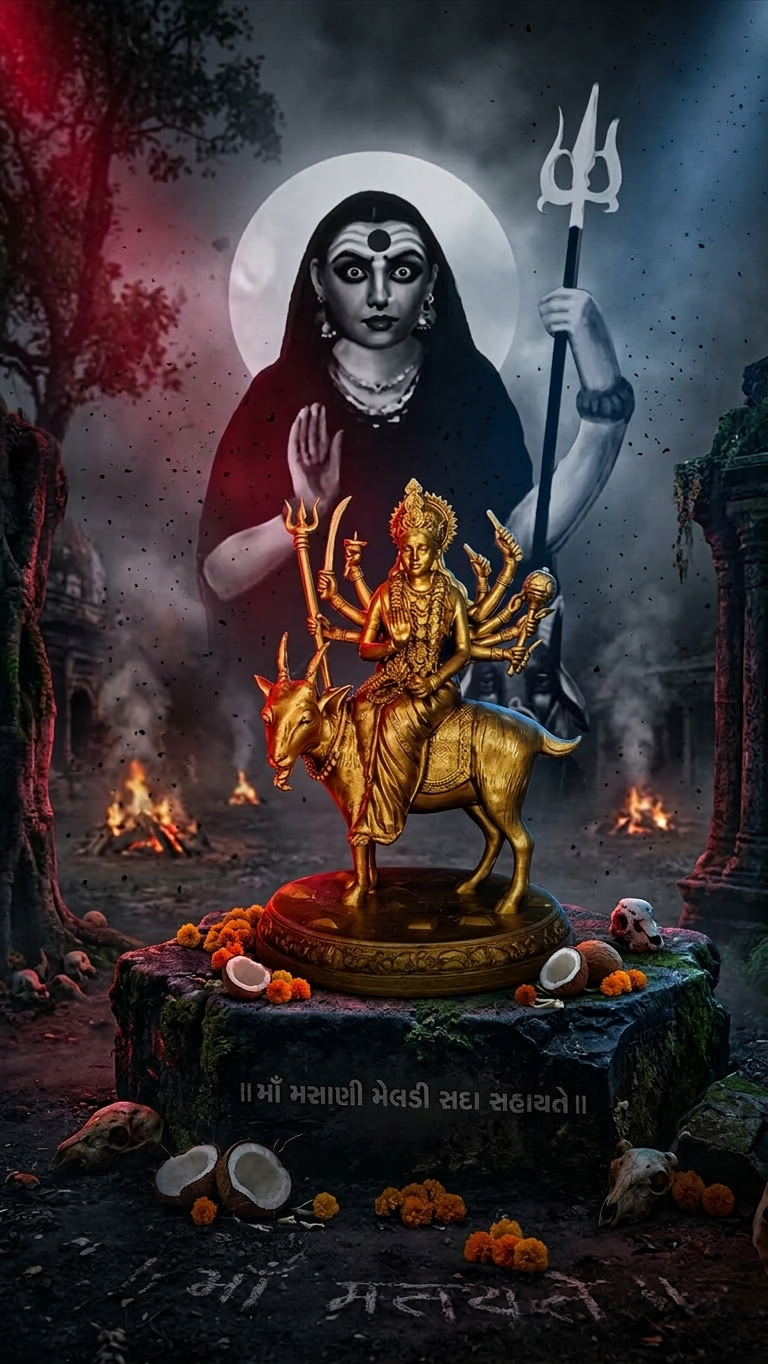 Meldi maa murti (10 cm)