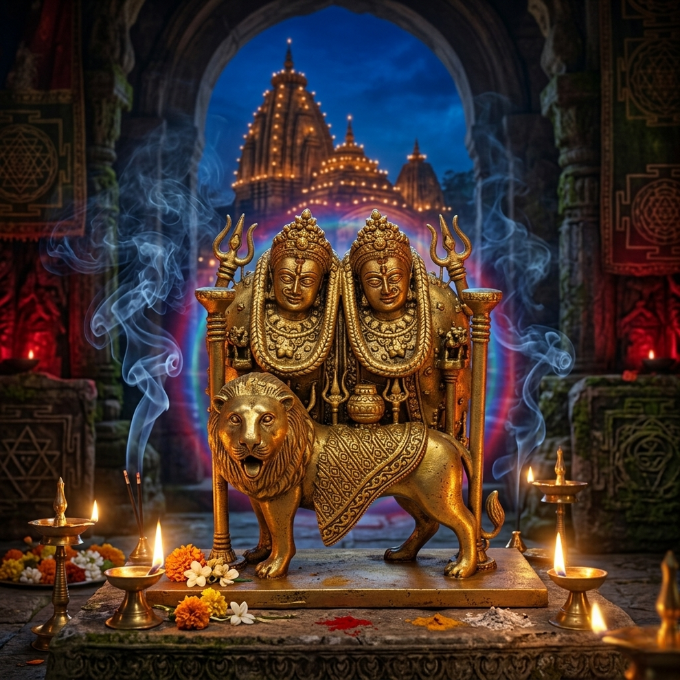 Chamunda maa Murti (6 cm)
