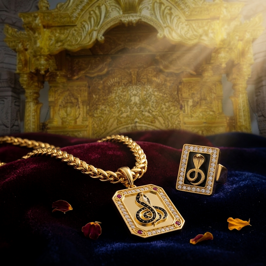 Goga Maharaj Chain + Ring