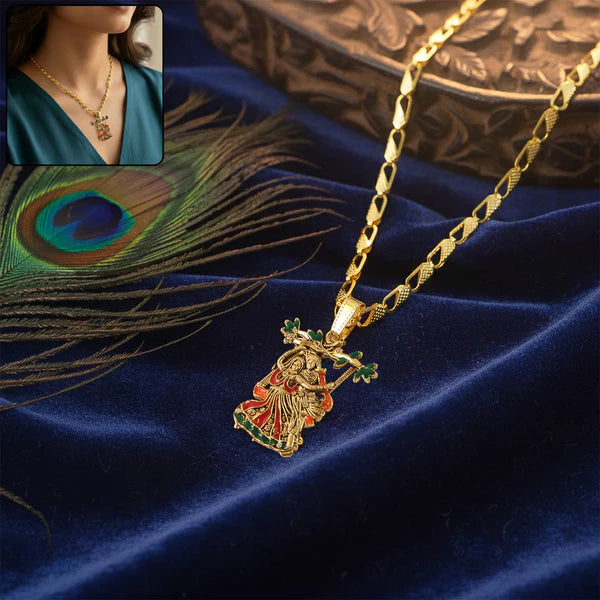 Radha Krishna Devotional Chain