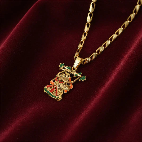 Radha Krishna Devotional Chain